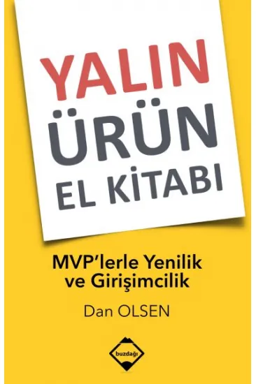 Yalın Ürün El Kitabı Yalın Ürün El Kitabı