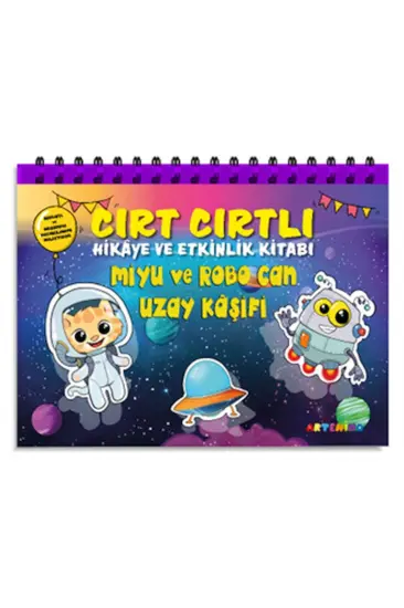 Miyu Ve Robo Can Uzay Kaşifi - Cırt Cırtlı Hikaye ve Aktivite Kitap Serisi Miyu Ve Robo Can Uzay Kaşifi - Cırt Cırtlı Hikaye ve Aktivite Kitap Serisi