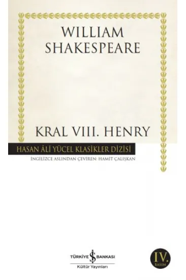 Kral VIII. Henry - Hasan Ali Yücel Klasikleri Kral VIII. Henry - Hasan Ali Yücel Klasikleri