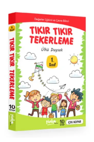 1. Sınıf Tıkır Tıkır Tekerleme - 10 Kitap Takım 1. Sınıf Tıkır Tıkır Tekerleme - 10 Kitap Takım