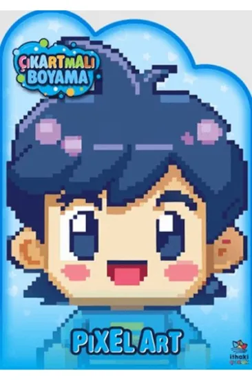 Pixel Art Zamanı - Çıkartmalı Boyama Kitabı Pixel Art Zamanı - Çıkartmalı Boyama Kitabı