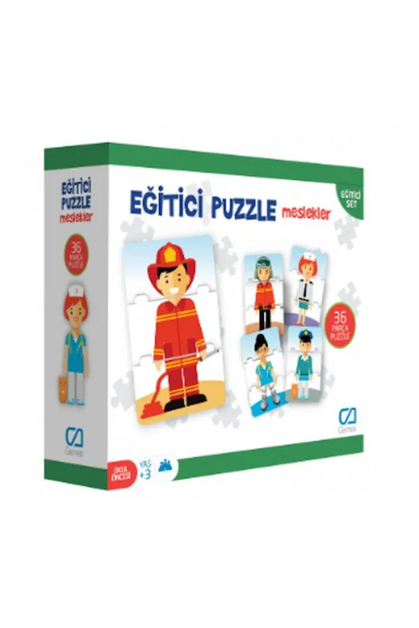 Eğitici Puzzle - Meslekler Eğitici Puzzle - Meslekler