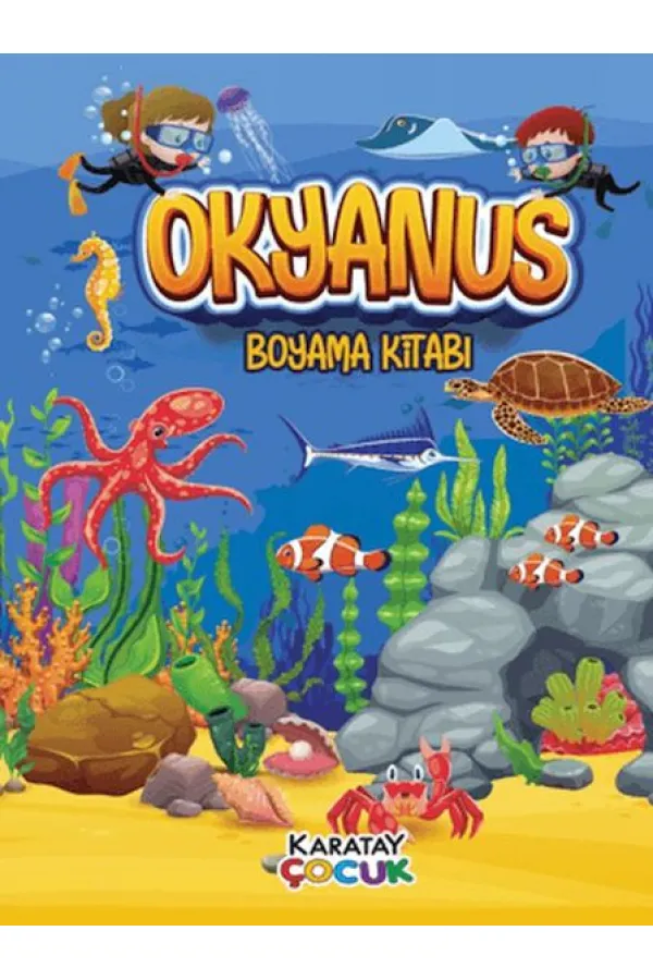 Okyanus Boyama Kitabı Okyanus Boyama Kitabı
