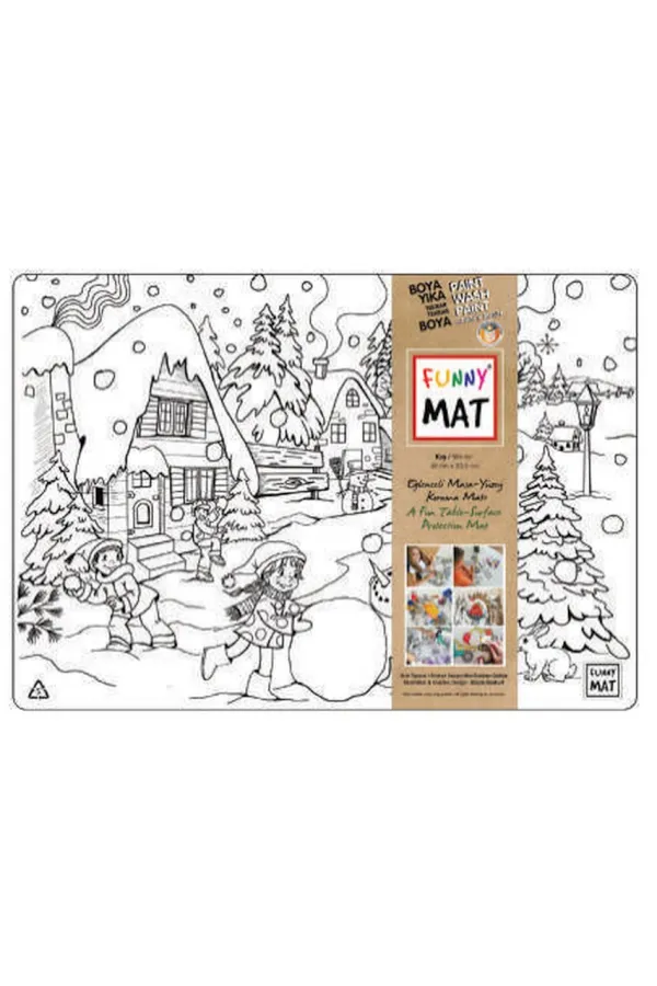 Funny Mat - Kış 33,5 X 48 Cm Funny Mat - Kış 33,5 X 48 Cm