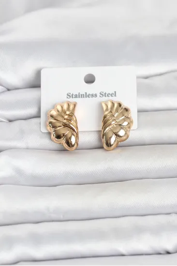 316L Çelik Gold Renk Vintage Model Kadın Küpe 316L Çelik Gold Renk Vintage Model Kadın Küpe