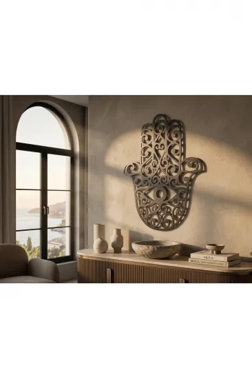 Modern Metal Fatma Ana Eli Duvar Tablosu Hamsa Bereket Göz Salon Hediyelik Duvar Dekoru Modern Metal Fatma Ana Eli Duvar Tablosu Hamsa Bereket Göz Salon Hediyelik Duvar Dekoru