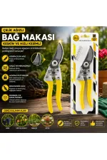 ÇELİK AĞIZLI BAĞ MAKAS (5637) ÇELİK AĞIZLI BAĞ MAKAS (5637)