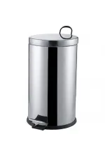 PEDALLI 16LT KROM METAL ÇÖP KOVASI (5637) PEDALLI 16LT KROM METAL ÇÖP KOVASI (5637)