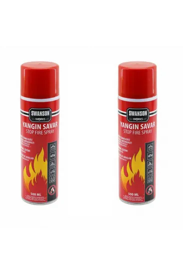 2 ADET YANGIN SÖNDÜRÜCÜ - YANGIN SAVAR SPREY 500ML + 500 ML EV - OFİS - OTO ARAÇ ATEŞ BOĞUCU KÖPÜK TABAKA OLUŞTURUR (5637) 2 ADET YANGIN SÖNDÜRÜCÜ - YANGIN SAVAR SPREY 500ML + 500 ML EV - OFİS - OTO ARAÇ ATEŞ BOĞUCU KÖPÜK TABAKA OLUŞTURUR (5637)