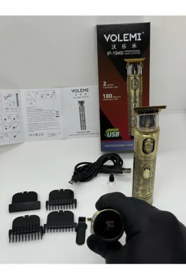 Dijital Göstergeli Saç Sakal Tıraş Makinesi - Sıfıra Yakın - IP-1949 (5637) Dijital Göstergeli Saç Sakal Tıraş Makinesi - Sıfıra Yakın - IP-1949 (5637)