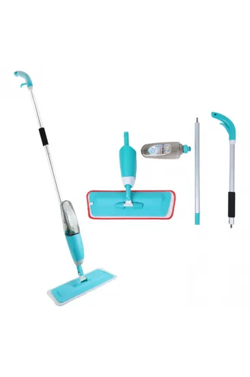 Sprey Mop Temizlik Seti 1 Yedek Mop Bez (5637) Sprey Mop Temizlik Seti 1 Yedek Mop Bez (5637)
