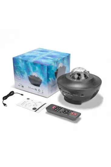 Müzikli, Bluetooth Bağlantılı, Işık Küresi (5637) Müzikli, Bluetooth Bağlantılı, Işık Küresi (5637)