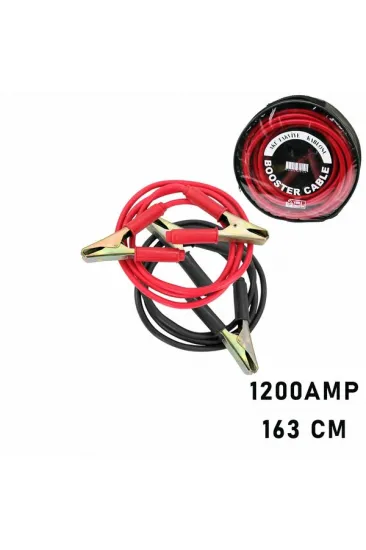 1200 AMPER AKÜ TAKVİYE KABLOSU 1.63MT - PENCERELİ BEZ ÇANTALI (5637) 1200 AMPER AKÜ TAKVİYE KABLOSU 1.63MT - PENCERELİ BEZ ÇANTALI (5637)