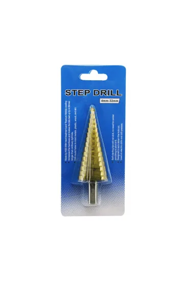 HSS KADEMELİ MATKAP UCU 4-32MM (5637) HSS KADEMELİ MATKAP UCU 4-32MM (5637)