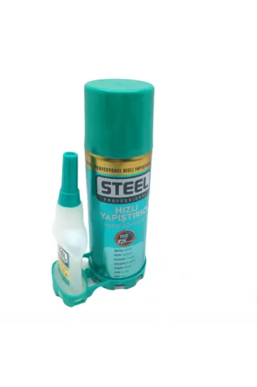 STEEL 200ML+20GR ORTA HIZLI YAPIŞTIRICI (5637) STEEL 200ML+20GR ORTA HIZLI YAPIŞTIRICI (5637)