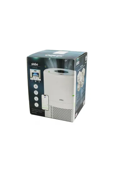 HAVA TEMİZLEME CİHAZI BEYAZ 3 KADEME FİLTRELEME OTOMATİK FAN UV AYDINLATMA SESSİZ UYKU MOD WİFİ UZAKTAN KONTROL SAP-5508 (5637) HAVA TEMİZLEME CİHAZI BEYAZ 3 KADEME FİLTRELEME OTOMATİK FAN UV AYDINLATMA SESSİZ UYKU MOD WİFİ UZAKTAN KONTROL SAP-5508 (5637)
