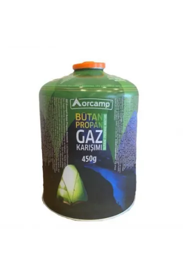BÜYÜK TOMBUL BÜTAN PROPAN GAZ KARTUŞ KORE TİPİ OCAKLAR İÇİN 450GR (5637)