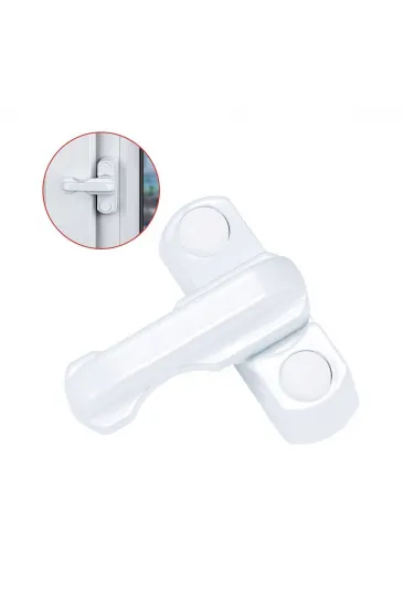 PVC Pimapen Pencere Cam Balkon Kapısı Güvenli Emniyet Kilidi (5637)