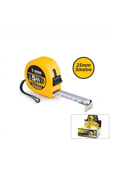 12 ADET 5MT X 25MT STOPLU ŞERİT METRE (5637) 12 ADET 5MT X 25MT STOPLU ŞERİT METRE (5637)