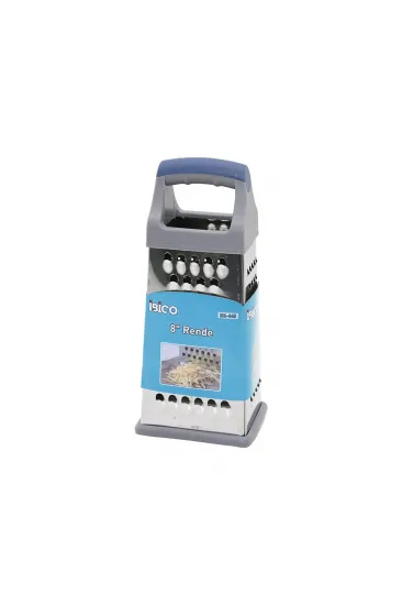 8 İNÇ - 4GEN  DEMİR ÇELİK RENDE  RENKLİ PLASTİK SAPLI (5637)