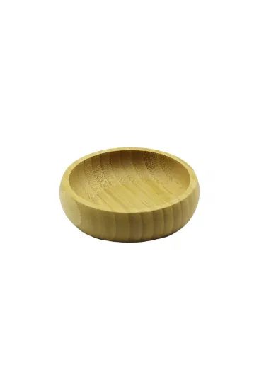 TEKLİ - MİNİ=8.5CM AHŞAP BAMBU ÇEREZLİK - LOKUMLUK KASE (5637) TEKLİ - MİNİ=8.5CM AHŞAP BAMBU ÇEREZLİK - LOKUMLUK KASE (5637)
