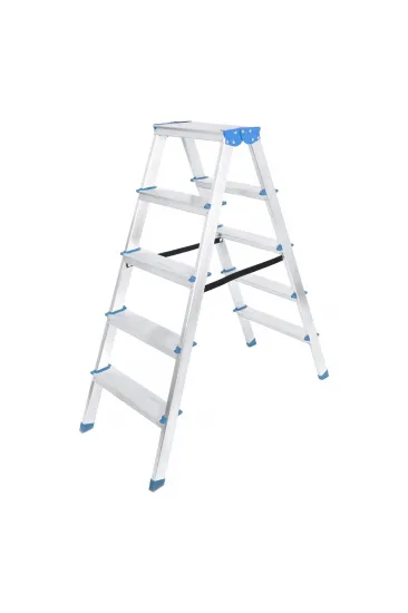 5+5 ÇİFT BASAMAKLI ALÜMİNYUM METAL MERDİVEN YÜKSEKLİK = 115CM BAŞ GENİŞLİK = 8CM (5637) 5+5 ÇİFT BASAMAKLI ALÜMİNYUM METAL MERDİVEN YÜKSEKLİK = 115CM BAŞ GENİŞLİK = 8CM (5637)