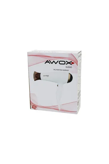 AWOX GLEAO BEYAZ SAÇ KURUTMA - FÖN MAKİNESİ SOĞUK ÜFLEME 2 KADEME FAN - 3 KADEME SICAKLIK 1700-2000W (5637) AWOX GLEAO BEYAZ SAÇ KURUTMA - FÖN MAKİNESİ SOĞUK ÜFLEME 2 KADEME FAN - 3 KADEME SICAKLIK 1700-2000W (5637)