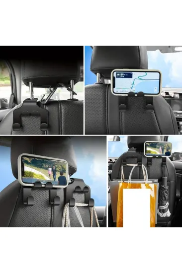 Oto Koltuk Arkası Düzenleyici Organizer Askılıklı Telefon,Tablet Tutucu (5637) Oto Koltuk Arkası Düzenleyici Organizer Askılıklı Telefon,Tablet Tutucu (5637)