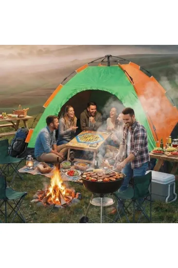 6 Kişilik Otomatik Kurulum Kamp Çadırı – Outdoor Aile, Doğa, Suya Dayanıklı Hızlı Kurulum Çadır 220x250x160 cm (5637) 6 Kişilik Otomatik Kurulum Kamp Çadırı – Outdoor Aile, Doğa, Suya Dayanıklı Hızlı Kurulum Çadır 220x250x160 cm (5637)