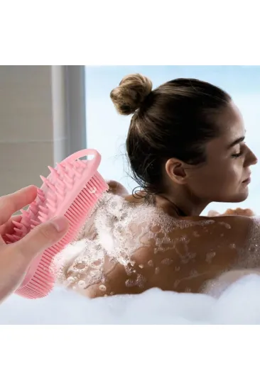 Kendiliğinden Askılı Peeling ve Masaj Etkili Silikon Banyo Vücut Fırçası (5637) Kendiliğinden Askılı Peeling ve Masaj Etkili Silikon Banyo Vücut Fırçası (5637)