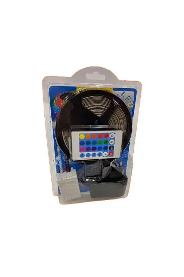 Atek Led Işık 5 Metre Şerit Led RGB Işıklı (5637)