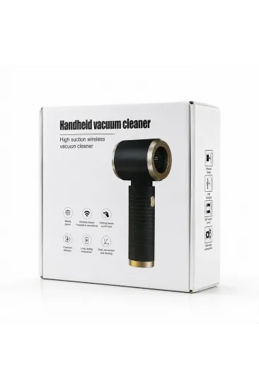 HANDHELD VACUUM CLEANER 2İN1=ÇEKME - ÜFLEME OTO - ARAÇ - EV EL TİPİ SÜPÜRGE ŞARJLI MİNİ - TAŞINABİLİR KH-128 (5637)