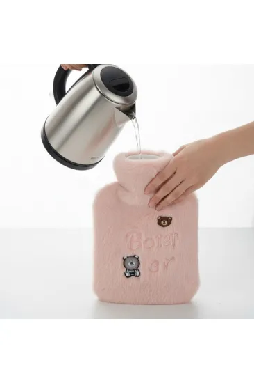 Işıklı Ayıcıklı Figürlü Pembe Peluş Sıcak Su Torbası 1 Lt – Yumuşak Kılıf, Uzun Süre Sıcak Tutan Termal Su Torbası (5637) Işıklı Ayıcıklı Figürlü Pembe Peluş Sıcak Su Torbası 1 Lt – Yumuşak Kılıf, Uzun Süre Sıcak Tutan Termal Su Torbası (5637)
