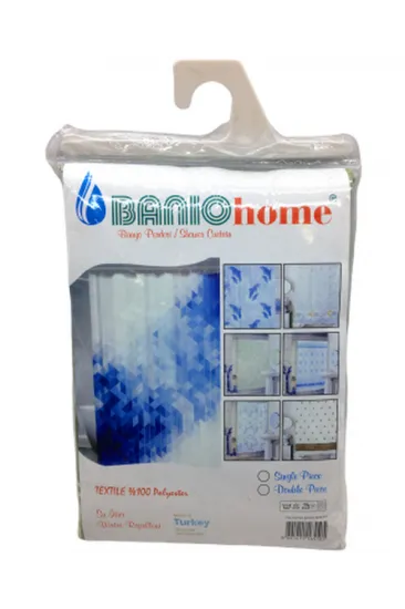 POLYESTER ÇİFT KANAT SU İTİCİ BANYO PERDESİ 90X200CM (5637) POLYESTER ÇİFT KANAT SU İTİCİ BANYO PERDESİ 90X200CM (5637)