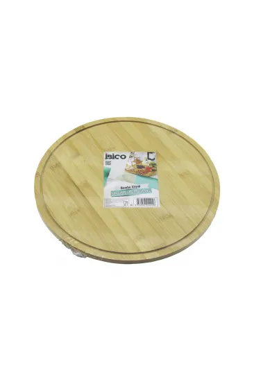 YUVARLAK DÖNER TABLALI AHŞAP BAMBU SUNUM TEPSİSİ TAHTASI =29.7CM - MİNİ SOFRA KANALLI KENAR (5637) YUVARLAK DÖNER TABLALI AHŞAP BAMBU SUNUM TEPSİSİ TAHTASI =29.7CM - MİNİ SOFRA KANALLI KENAR (5637)
