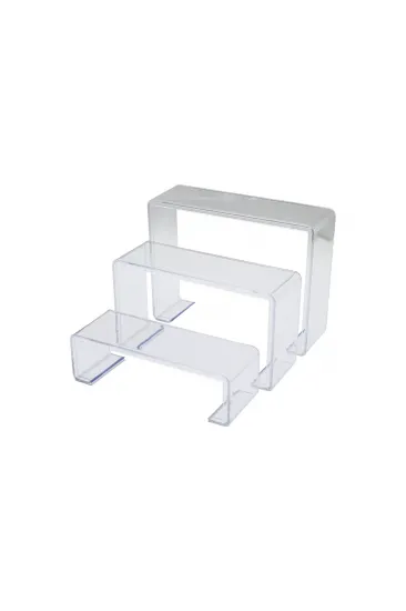 POŞETLİ 3 BOY MERDİVEN TEŞHİR AYAK YÜKSEKLİK: 6-11.5-16.5CM DERiNLİK: 6.5CM EN: 19.5-20.5-21.5CM (5637) POŞETLİ 3 BOY MERDİVEN TEŞHİR AYAK YÜKSEKLİK: 6-11.5-16.5CM DERiNLİK: 6.5CM EN: 19.5-20.5-21.5CM (5637)