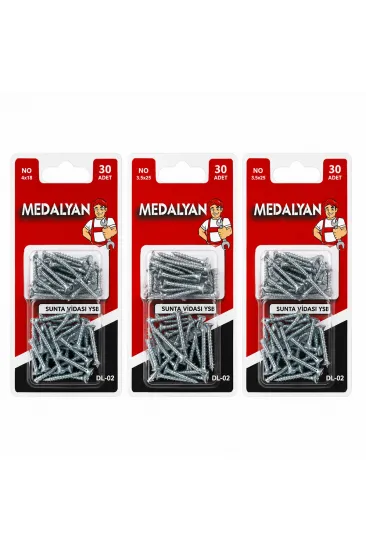 360 ADET 3.5X25 SUNTA VİDASI 12X30PCS (5637) 360 ADET 3.5X25 SUNTA VİDASI 12X30PCS (5637)