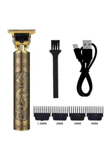 Vintage Görünümlü Güçlü 4 Farklı Başlıklı USB ŞarjlI Manuel Tıraş Makinası (5637) Vintage Görünümlü Güçlü 4 Farklı Başlıklı USB ŞarjlI Manuel Tıraş Makinası (5637)