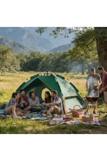 6 Kişilik Otomatik Kamp Çadırı – Çift Katmanlı, Suya Dayanıklı, Hızlı Kurulum Outdoor Aile ve Doğa Çadırı 200x250x150 cm (5637) 6 Kişilik Otomatik Kamp Çadırı – Çift Katmanlı, Suya Dayanıklı, Hızlı Kurulum Outdoor Aile ve Doğa Çadırı 200x250x150 cm (5637)