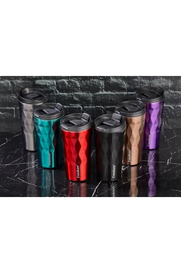 CKR-2048 350ML.ÇELİK MUG TERMOS BARDAK RENKLİ (5637)