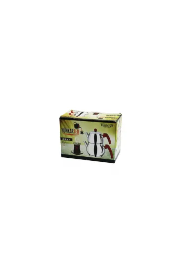 MİDİ BOY KÜRE ÇELİK ÇAYDANLIK SETİ RENKLİ BAKALİT KULP ÜST DEMLİK: 0.5LT - ALT SULUK: 0.75LT KENDİNDEN SÜZGEÇLİ (5637)
