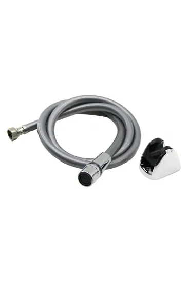 GRİ PLASTİK PERLATÖRLÜ TAHARATMATİK HORTUM  120CM (5637)