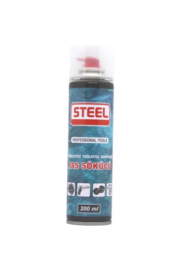 STEEL CK-3483 SPREY PAS SÖKÜCÜ 200ML (5637) STEEL CK-3483 SPREY PAS SÖKÜCÜ 200ML (5637)
