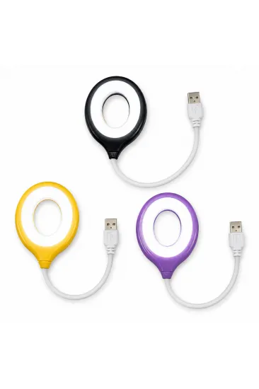 MASA LAMBASI RENKLİ USB GİRŞİLİ (5637)
