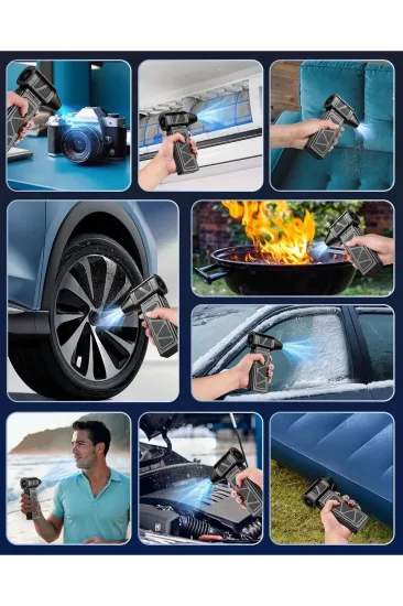 Mega Turbo Üfleyici Elektrikli Şiddetli Fan Hava Kompresör 130.000RPM Mangal Barbekü Fanı (5637) Mega Turbo Üfleyici Elektrikli Şiddetli Fan Hava Kompresör 130.000RPM Mangal Barbekü Fanı (5637)