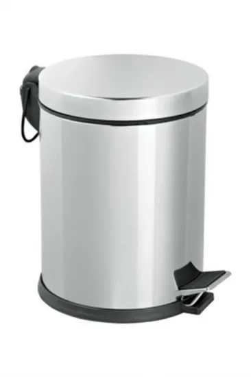 PEDALLI 8LT KROM METAL ÇÖP KOVASI (5637) PEDALLI 8LT KROM METAL ÇÖP KOVASI (5637)