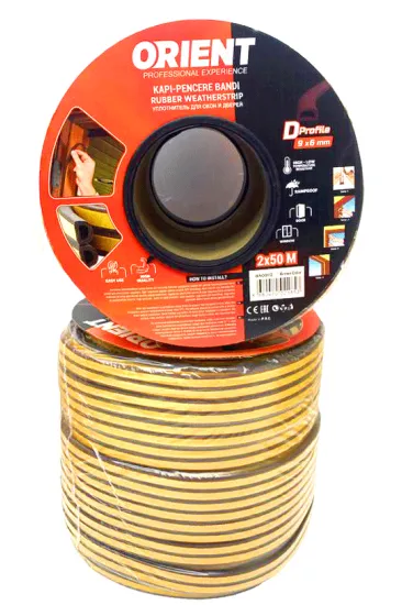 KAHVERENGİ 100MT2X50MTBOBİN FİTİL KAPI PENCERE BANT (5637) KAHVERENGİ 100MT2X50MTBOBİN FİTİL KAPI PENCERE BANT (5637)