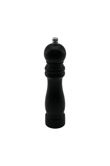 SİYAH AHŞAP BÜYÜK= ÇAP: 4.5CM - UZUNLUK: 19.5CM TUZ - BAHARAT ÖĞÜTÜCÜ (5637) SİYAH AHŞAP BÜYÜK= ÇAP: 4.5CM - UZUNLUK: 19.5CM TUZ - BAHARAT ÖĞÜTÜCÜ (5637)