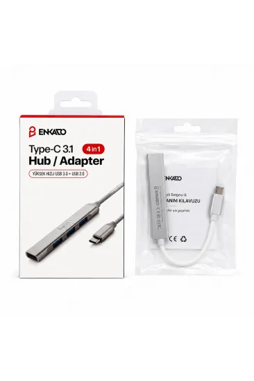 TYPE-C 3.1 GİRİŞ 4IN1 USB ÇOĞALTICI 4 ANAHTARLI PORT - HI-SPEED USB 3.0 - USB 2.0 HUB ADAPTÖR EKD-TP50 (5637) TYPE-C 3.1 GİRİŞ 4IN1 USB ÇOĞALTICI 4 ANAHTARLI PORT - HI-SPEED USB 3.0 - USB 2.0 HUB ADAPTÖR EKD-TP50 (5637)