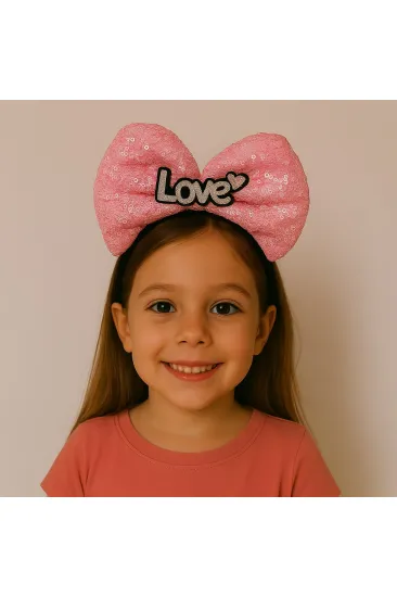 LED Işıklı Love Yazılı Fuşya Fiyonk Taç – Kız Çocuk Parti Tacı (5637) LED Işıklı Love Yazılı Fuşya Fiyonk Taç – Kız Çocuk Parti Tacı (5637)